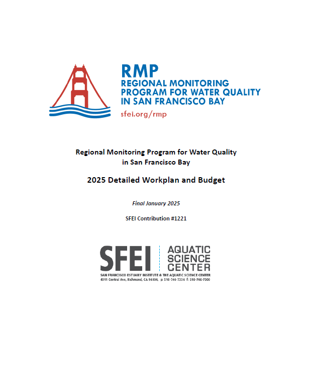 2025 Bay RMP Detailed Workplan and Budget Cove