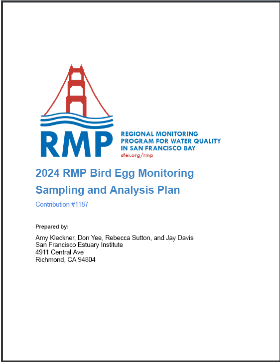 2024 RMP Bird Egg Sampling and Analysis Plan cover