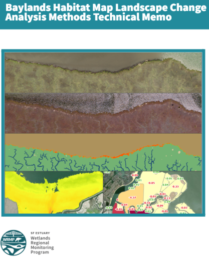 BHM Landscape Change Analysis Technical Memo report cover with map graphic