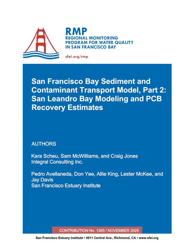 San Francisco Bay Sediment and Contaminant Transport Model Part 2 Cover