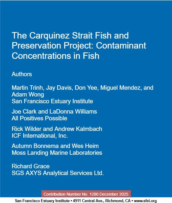 Carquinez Strait Fish Report Cover