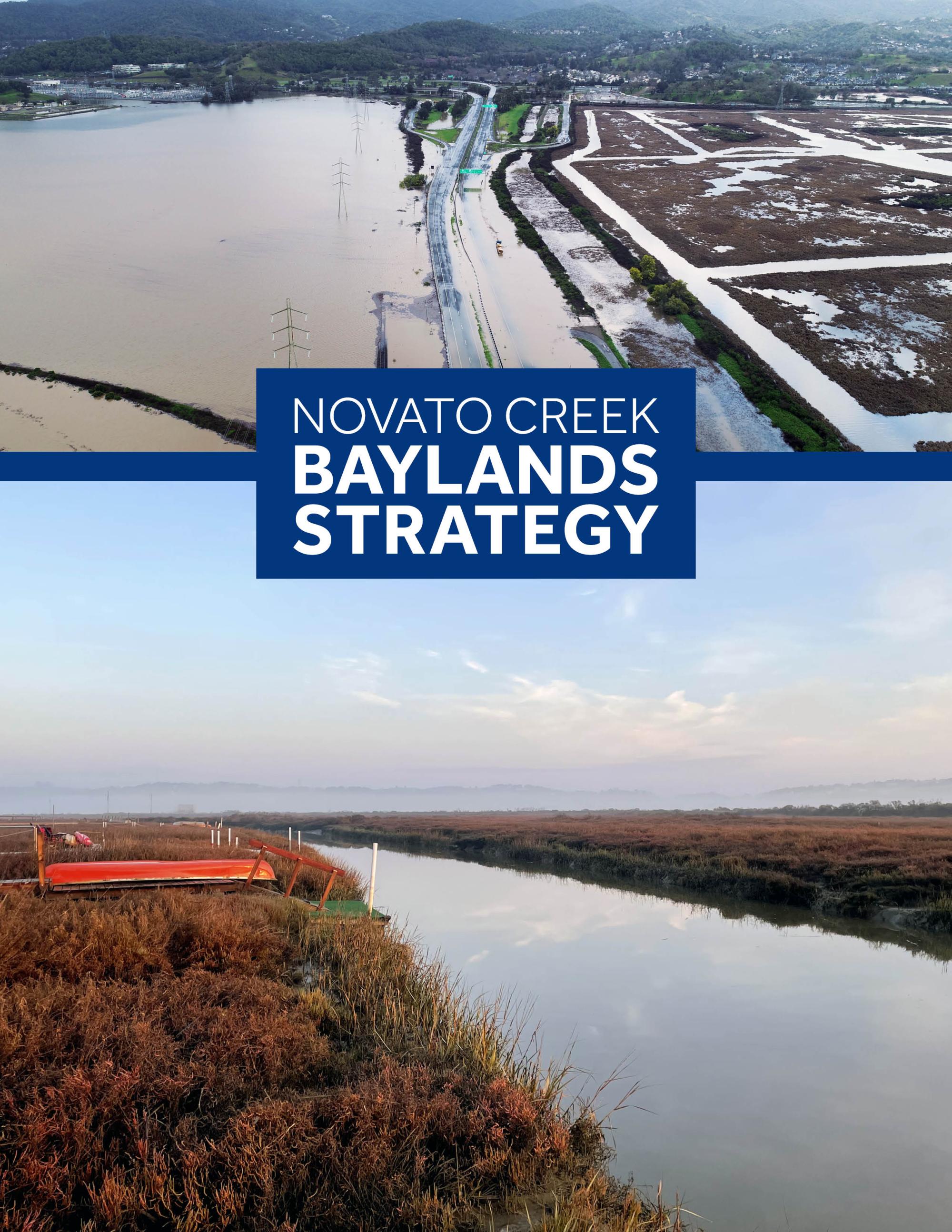 Cover of the Novato Creek Baylands Strategy