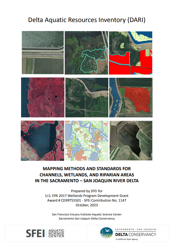 Cover includes images of maps and aerial photos.