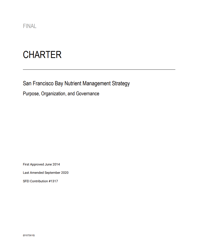 Cover of the NMS Charter