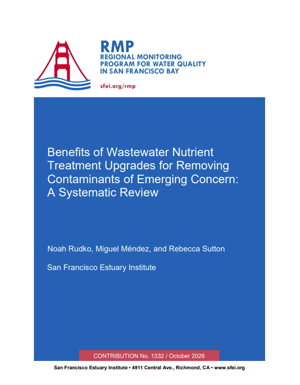 Report Cover for: Benefits of Wastewater Nutrient Treatment Upgrades for Removing Contaminants of Emerging Concern: A Systematic Review
