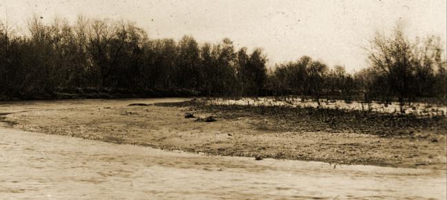 Historic river photo