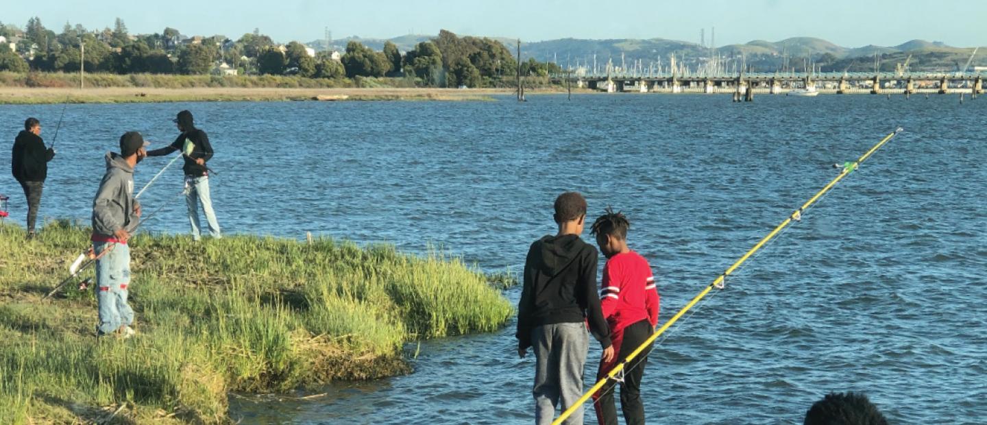 Kids at the Bay