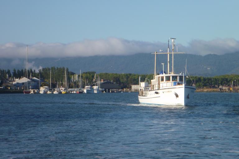 Boat on water