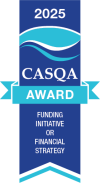 CASQA Award ribbon