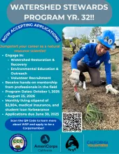 Hiring for Watershed Stewards Program