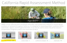 Screengrab of the California Rapid Assessment Method portal showing "Total Assessments: 10,000"