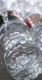 Plastic water bottles
