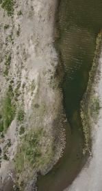 Birdseye view of a river