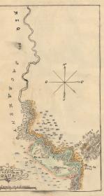 Colus Ranch map circa 1840