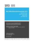 Cover of West Valley Watershed Assessment 2018 report