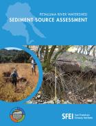 Report cover for the Petaluma River Watershed Sediment Source Assessment