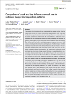 Comparison of creek and bay influences on salt marsh sediment budget and deposition patterns