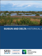 Suisun Marsh change historical to modern & Delta and Suisun change early 2000s to mid 2010s