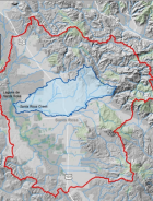 Map of Lower Santa Rosa Watershed