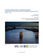 Operation Baseline Science and Monitoring Needs Report Cover