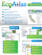Cover of factsheet with bullet points and screenshots